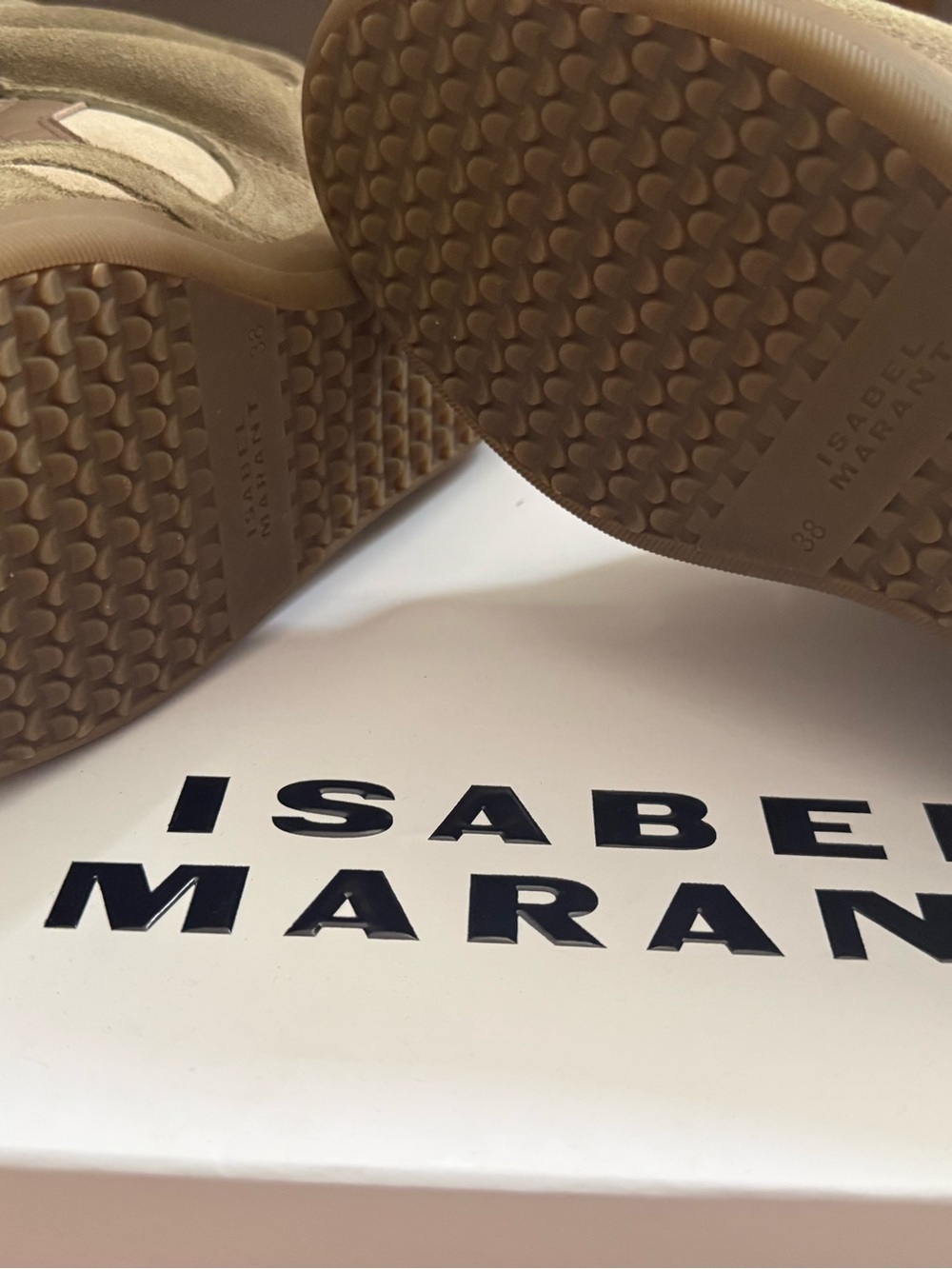 Isabel Marant Bekett High-Top Sneakers in Green - Picture 4 of 4